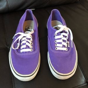 Women’s Purple Vans